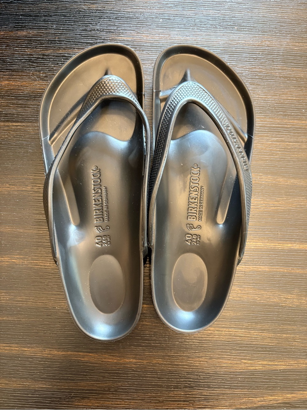 Birkenstock Women's Black EVA Thong Sandals